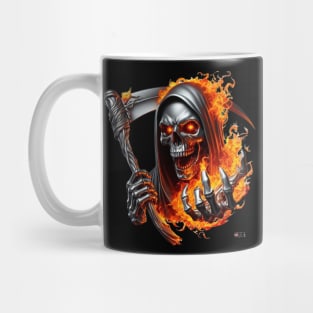 Reaper on Fire by focusln Mug